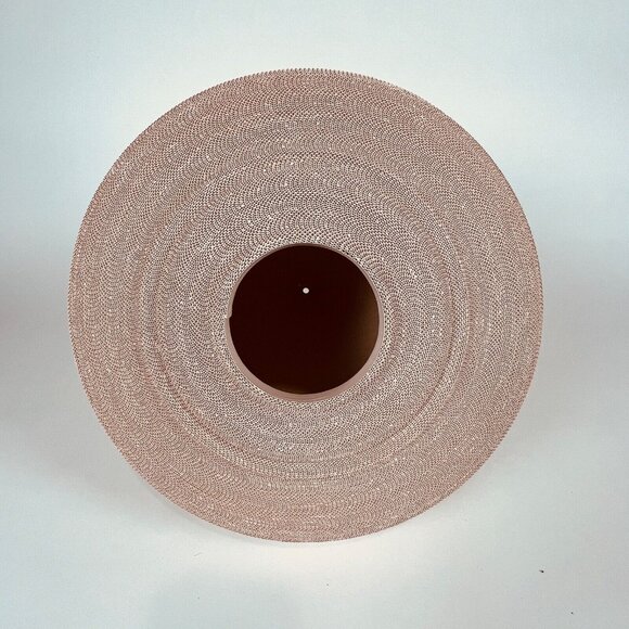 Flute Chicago Large Sculptural Cardboard Teardrop Vase Home Decor Art Piece - Picture 2 of 7